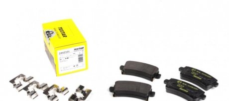 Тормозные колодки (задние) Opel Insignia 08- (TRW) Q+ TEXTAR 2442101 (фото 1)