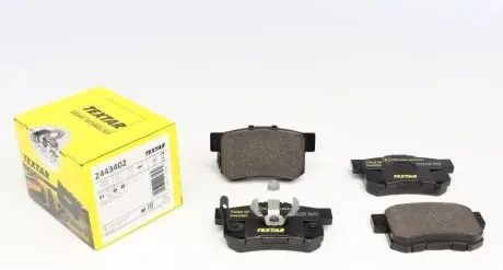 Тормозные колодки (задние) Honda Accord /CR-V 06- (Nissin) Q+ TEXTAR 2443402 (фото 1)