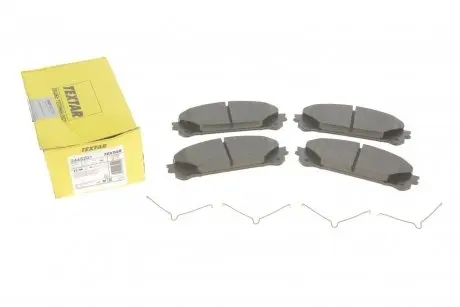 Тормозные колодки (передние) Lexus RX 08-/ Toyota Camry 17- (Advics) (166.8x59.3x17.5) TEXTAR 2445201