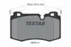 Тормозные колодки, дисковый тормоз.) TEXTAR 2447801 (фото 1)