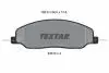 Тормозные колодки, дисковый тормоз.) TEXTAR 2451301 (фото 1)