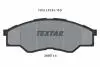 Тормозные колодки, дисковый тормоз.) TEXTAR 2456701 (фото 1)