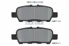 Тормозные колодки (задние) Nissan Tiida/Teana/Murano 08-/Suzuki Grand Vitara 05- (105.6x39.4x13.8) TEXTAR 2487101 (фото 2)