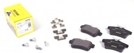 Тормозные колодки (задние) Citroen C4/Peugeot 308/508 09- (Lucas) Q+ TEXTAR 2492201