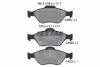 Колодки тормозные (передние) Toyota Yaris 12- (TEVES) Q+ TEXTAR 2495201 (фото 1)