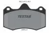 Тормозные колодки, дисковый тормоз.) TEXTAR 2497401 (фото 1)