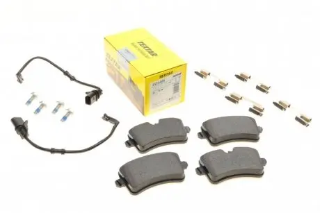Колодки тормозные (задние) Audi A8 09-(Lucas) (с датчиками) Q+ TEXTAR 2521404