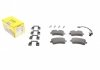 Колодки тормозные (задние) Audi A4/A5/A6/A7 07-15/Porsche Macan 14-(Lucas) Q+ (с датчиками) TEXTAR 2521413 (фото 1)