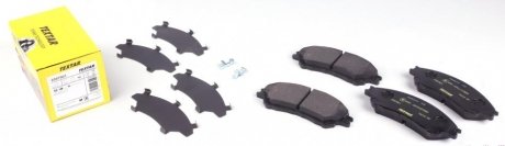 Тормозные колодки (передние) Suzuki SX4/ Vitara 1.4 T/1.6 14- (Akebono) TEXTAR 2597901 (фото 1)