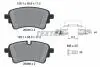 Тормозные колодки (задние) Audi A4/A6/Q5/Q7/VW Touareg 15- TEXTAR 2626501 (фото 1)