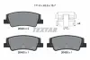 Комплект гальмівних колодок задн, HYUNDAI SONATA VIII, TUCSON, KIA NIRO II, SPORTAGE V 1.6-Electric 01.20- TEXTAR 2648401 (фото 1)