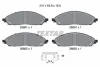 Комплект гальмівних колодок передн, JEEP GRAND CHEROKEE L V 2.0H 05.21- TEXTAR 2689101 (фото 1)
