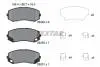 Тормозные колодки, дисковый тормоз.) TEXTAR 2924901 (фото 1)