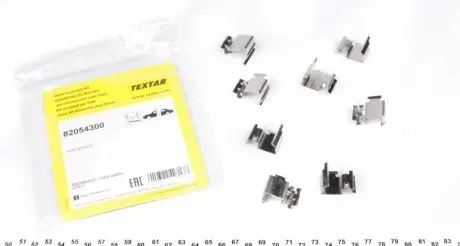 Планка супорта (переднього/заднього) прижимна (к-кт) VW Crafter/Fiat Doblo/Ford Transit TEXTAR 82054300