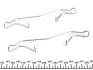 Планка супорта (переднього) прижимна (к-кт) VW Caddy III 1.2-2.0TDI 04-15 (Teves) TEXTAR 82076800 (фото 2)
