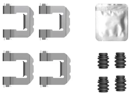 Монтажний набір гальмівних колодок задн BMW 2 (G42, G87), 3 (G20, G80, G28), 3 (G21), 3 (G21, G81), 4 (G22, G82), 4 (G23, G83), 4 GRAN COUPE (G26), I4 (G26), Z4 (G29) 1.6-Electric 11.18- TEXTAR 82557700