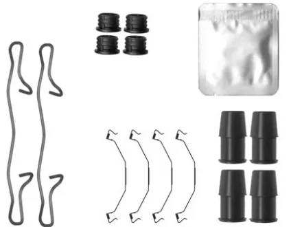 Монтажний набір гальмівних колодок VOLVO C40, S60 III, S90 II, V60 II, V90 II, XC40, XC60 II, XC90 II POLESTAR POLESTAR 2 1.5-Electric 09.14- TEXTAR 82558500