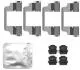 Планка суппорта (заднего) прижимная (к-кт) BMW 7 (G11/G12)/X5 (G05/F95)/X6 (G06/F96) 16- B47/N74/S63 TEXTAR 82558800 (фото 1)