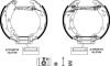 ZESTAW SZCZЁK HAM. CITROEN C-ELYSSE/C4 1,2-1,6 12- KPL. Z CYLINDERKAMI TEXTAR 84077201 (фото 1)