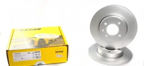 Диск тормозной (передний) VW Caddy II/III/IV/Passat/Vento 1.4-2.0 88-04 (256x12.8) PRO TEXTAR 92041703