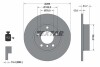 Диск тормозной BMW 3(E36)/Z3(E36) "F D=286mm "90-"03 TEXTAR 92055503 (фото 1)