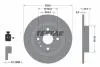Тормозной диск TEXTAR 92061700 (фото 1)