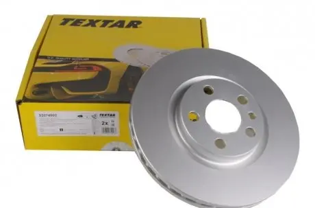 Диск тормозной (передний) Fiat Scudo 96-06 (281x26) PRO TEXTAR 92074003