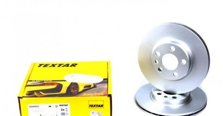 Диск тормозной (передний) Fiat Scudo/Peugeot Expert 96- (257x20) PRO TEXTAR 92088003 (фото 1)