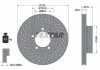 Гальмівний диск TEXTAR 92100005 (фото 1)