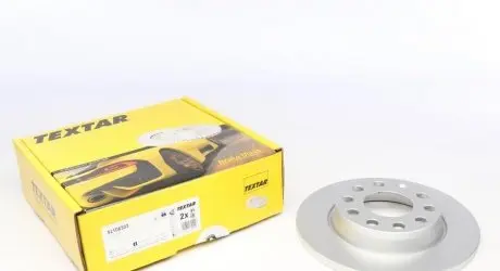 Диск тормозной AUDI/SEAT A4/Exeo "R D=255mm "00-13 TEXTAR 92106303