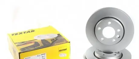 Диск тормозной (задний) VW T5 03- (294x22) PRO TEXTAR 92121403