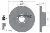 Диск тормозной (передний) BMW 7 (E65-E67) 01-09 (348x30) PRO+ TEXTAR 92122905 (фото 1)