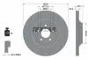 A_Диск гальмівний AUDI A6 &quot;R D=330mm &quot;04-12 TEXTAR 92132603 (фото 1)