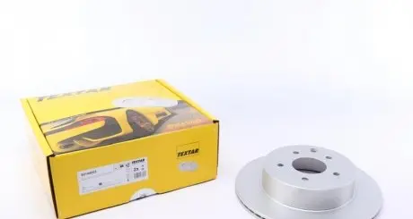 Диск тормозной (задний) Nissan Leaf 10-/Juke 14-/Qashqai 10-/X-Trail 01-13 (292x16) PRO TEXTAR 92144003