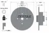 Тормозной диск TEXTAR 92154400 (фото 1)