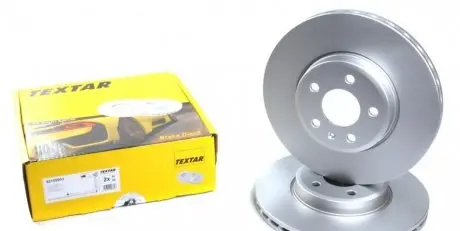 Диск тормозной (передний) Audi A4/A5 07-(314х24.9) (заменено на 92159905) TEXTAR 92159903 (фото 1)
