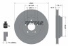 Диск гальмівний MERCEDES S(W221)/SL(R230) "R D=300mm "01>> TEXTAR 92176303 (фото 1)