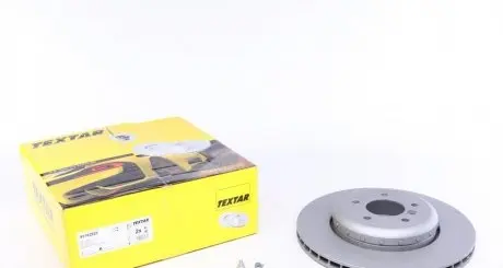Диск тормозной (задний) BMW 5 (E60/E61)/ 6 (E63) 03-10 (345x24) PRO+ TEXTAR 92182525