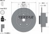 Диск тормозной (задний) Renault Megane 08-(260x8) (+ABS) (с подшипником)) PRO TEXTAR 92195903 (фото 2)