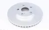 Диск тормозной (передний) Toyota Prius 08- (255x25) PRO TEXTAR 92225003 (фото 4)