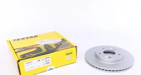 \'"Диск гальмівний (передній) Hyundai Elantra/I30 II 11-/Kia Cee\'\'D/ Cerato III 13- (280x23) PRO"\' TEXTAR 92243103