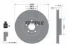 Диск тормозной (передний) Fiat Doblo 10- (284x22) PRO TEXTAR 92252803 (фото 1)
