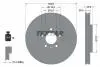 Диск тормозной OPEL Astra/Zafira &quot;F D=321mm &quot;09&gt;&gt; TEXTAR 92256803 (фото 1)