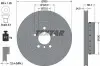 Диск тормозной (передний) BMW 5 (F10/F11/F18) 10- (330x24) PRO+ TEXTAR 92265825 (фото 2)