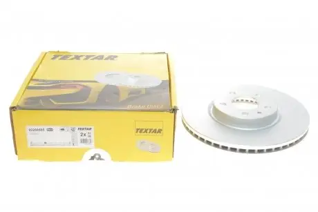 Диск тормозной (передний) Ford Mondeo V 13- (300x28) PRO+ TEXTAR 92268605