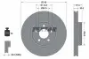 Диск тормозной (передний) Audi A4/A5/Q5 15- (318x30) PRO+ TEXTAR 92282705 (фото 8)
