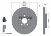 Диск тормозной BMW/MINI 1(F40)/X1(F48)/Clubman "F D=307mm "14>> TEXTAR 92283605 (фото 2)