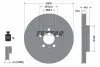 Диск тормозной (передний) Audi A1/VW Polo 17- (276x24) PRO TEXTAR 92313703 (фото 6)