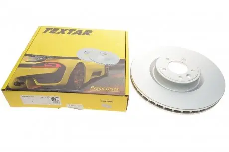 Диск тормозной (передний) Land Rover Discovery V 16-/Range Rover 2.0-5.0D 12- (380x34) PRO+ TEXTAR 92316405