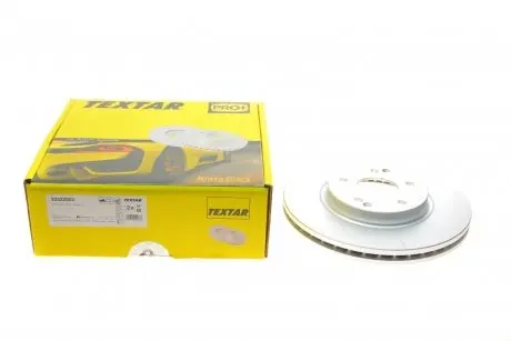 Диск тормозной (передний) Ssangyong Actyon Sports I/Korando 11- (298x26) (PRO) TEXTAR 92322903